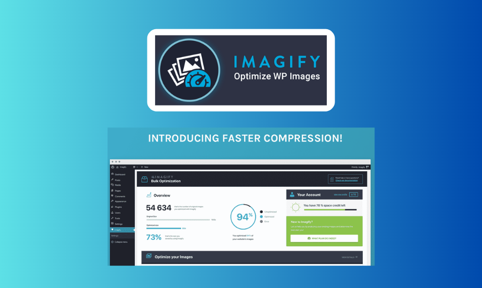 Imagify - Conta com 10GB