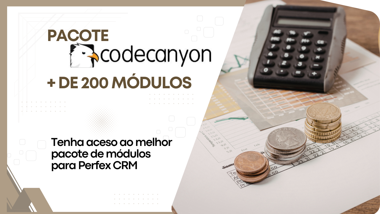 pacote Módulo Codecanyon para Perfex CRM